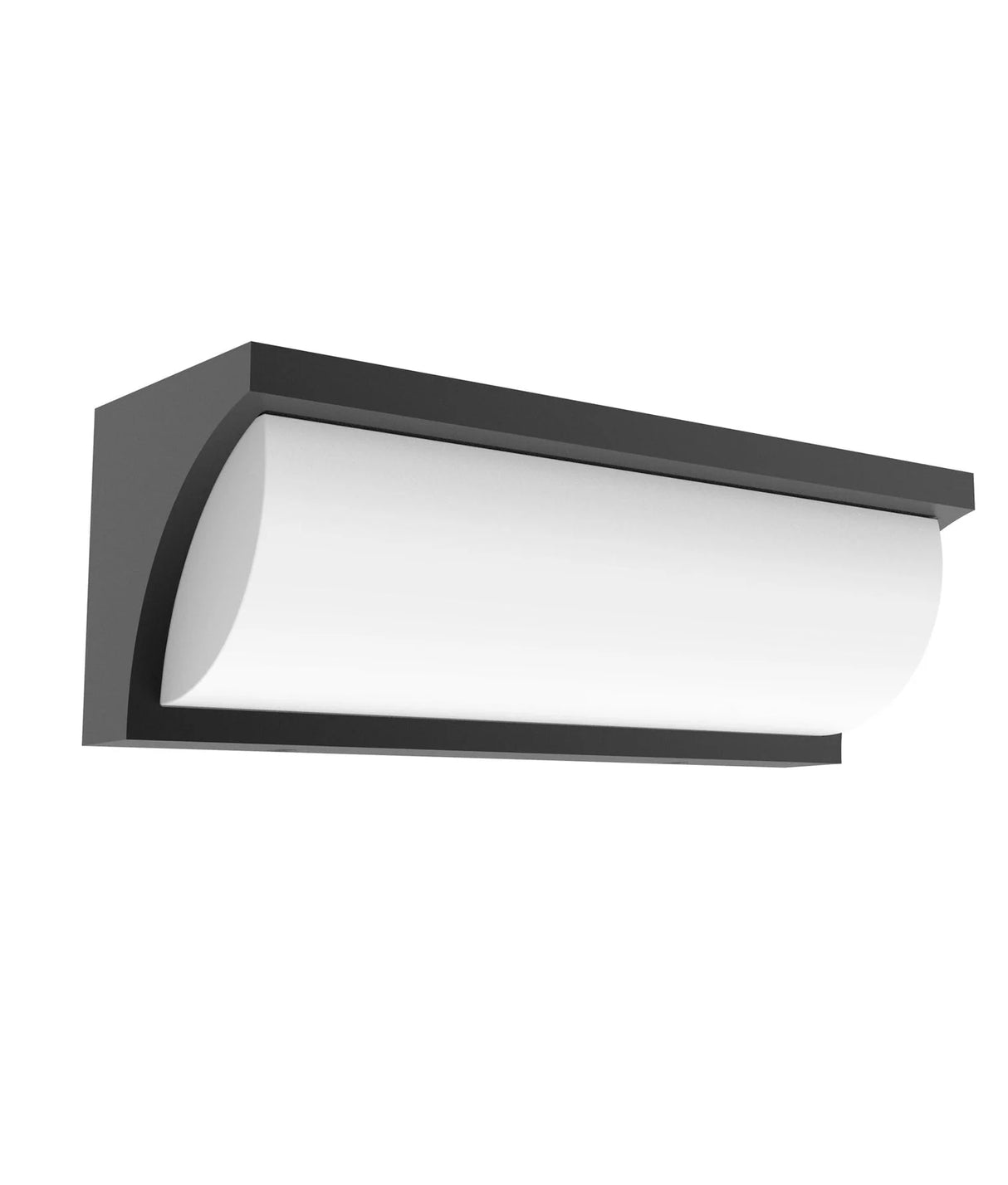 CLA REPISA Exterior LED Tri-CCT Curved Wedge Surface Mounted Wall Lights IP65