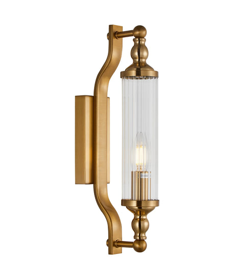CLA RODILLO Interior Tubular Clear Glass Wall Lights