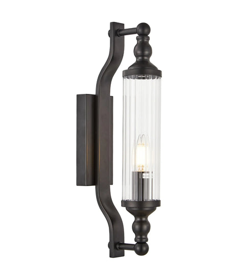 CLA RODILLO Interior Tubular Clear Glass Wall Lights