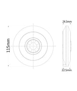 CLA SENS004 Infrared Surface Mounted Motion Sensors IP20