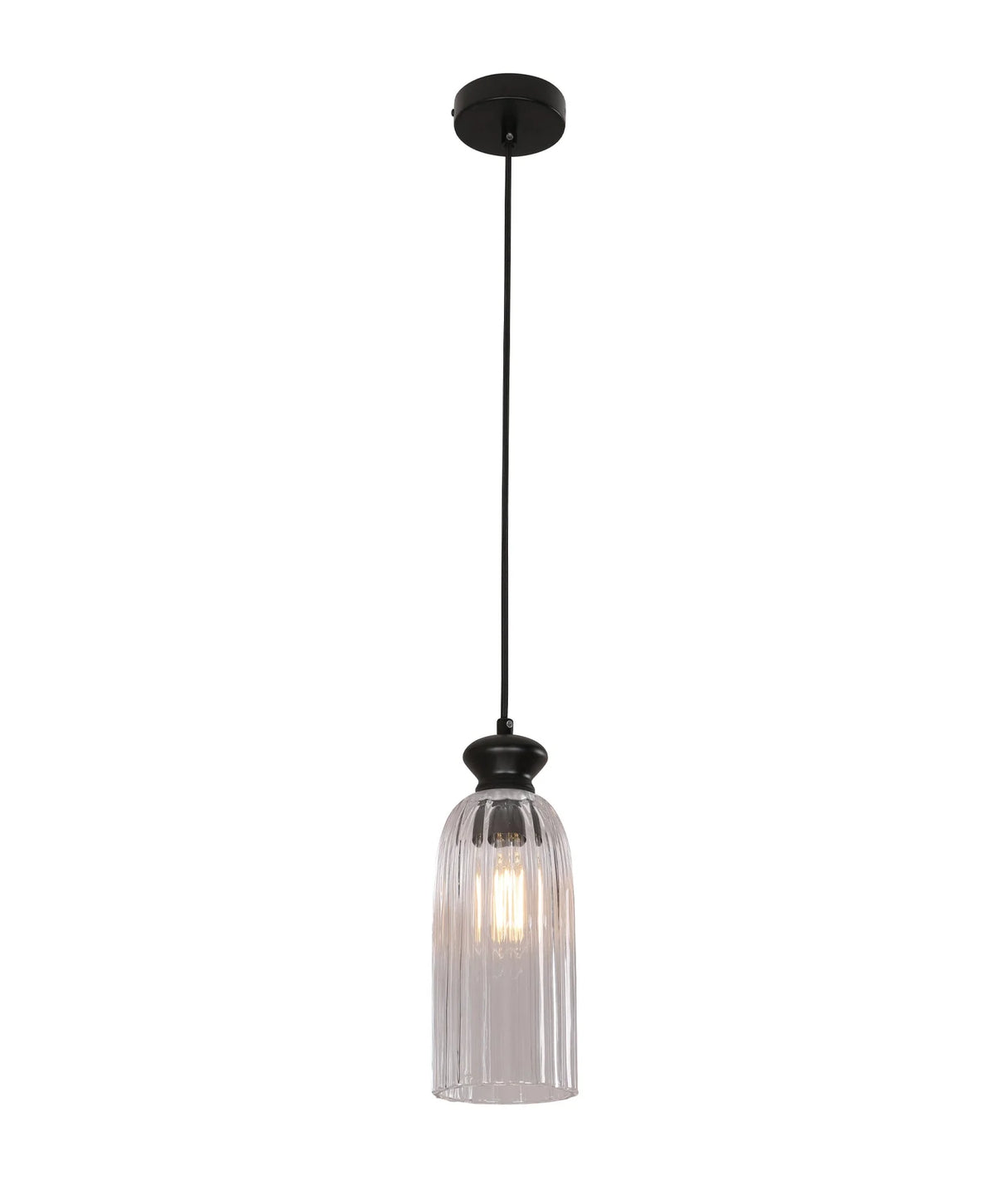 CLA Sino Interior Ellipse Clear Glass Shade Pendant Lights