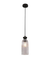 CLA Sino Interior Ellipse Clear Glass Shade Pendant Lights