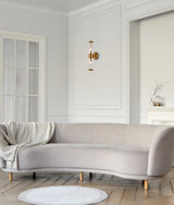 CLA TIEMPO Interior Up/Down Tubular Clear Glass Wall Lights