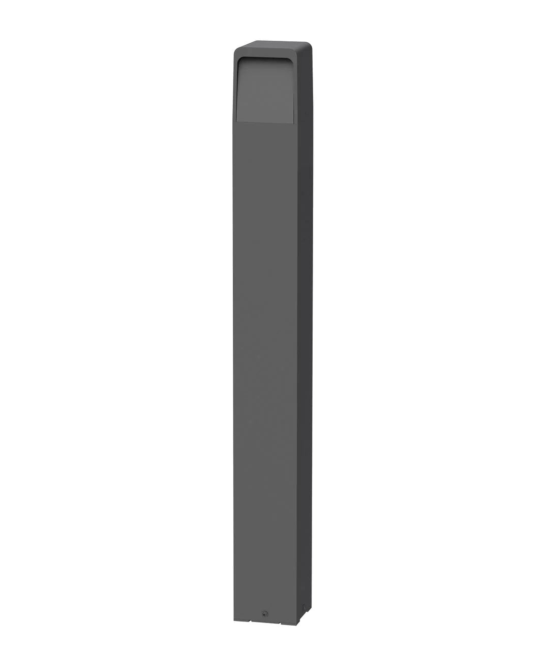 CLA TOREN LED Tri-CCT Surface Mounted Dark Grey Bollard Lights IP65