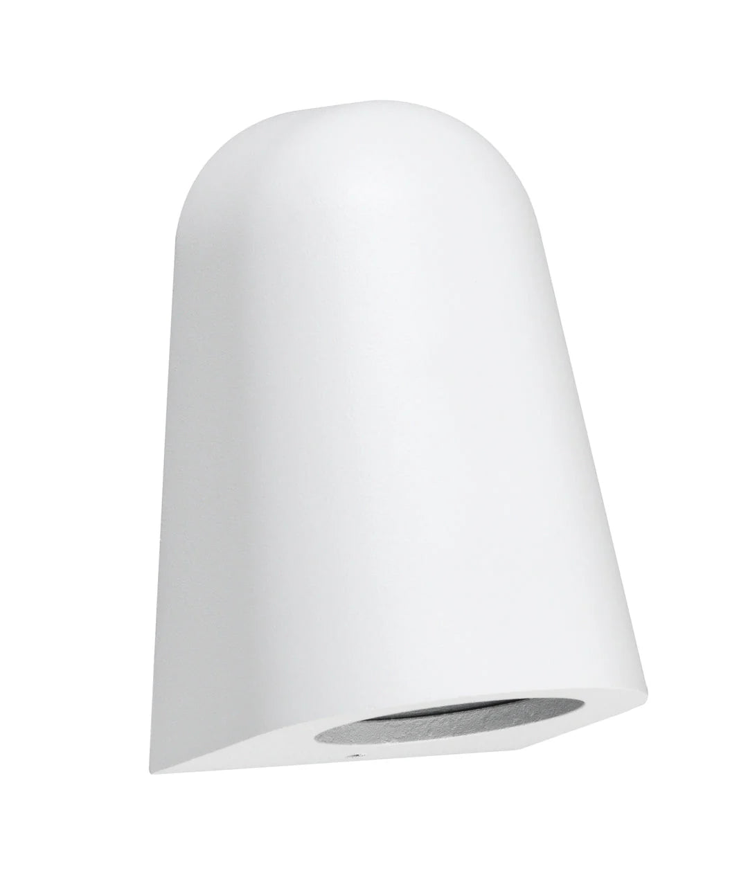 CLA Torque Exterior GU10/MR16 Matte White Surface Mounted Cone Wall Lights IP65