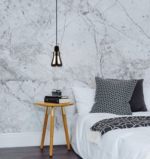 CLA Yarra GU10 Smokey Black Glass Flute Pendant Light