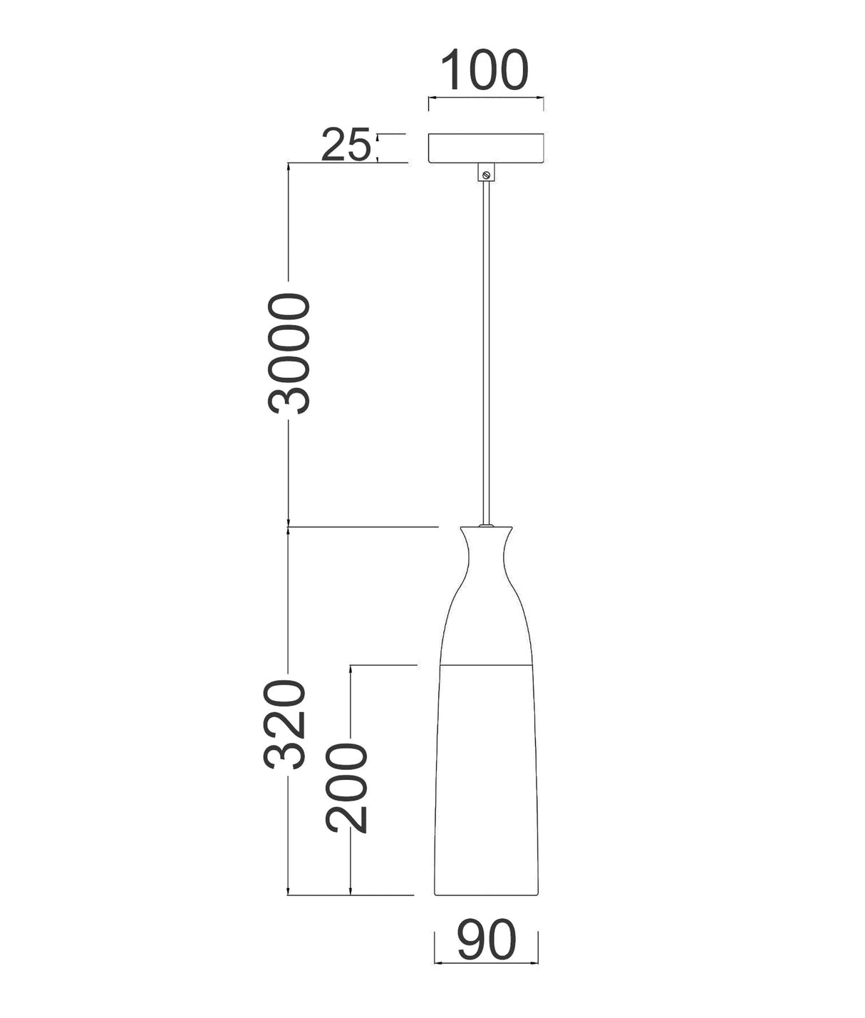 CLA Marmol Interior Marble Cylinder Pendant Lights