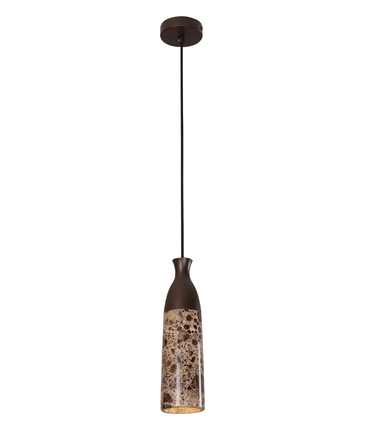 CLA Marmol Interior Marble Cylinder Pendant Lights