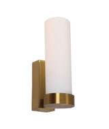 CLA Vara Interior Tubular Up Opal Glass Wall Lights