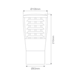 Domus BL-300 Bollard Head E27