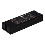 Domus Chameleon RGBW DMX lighting interface for smart control with labeled ports on a white background