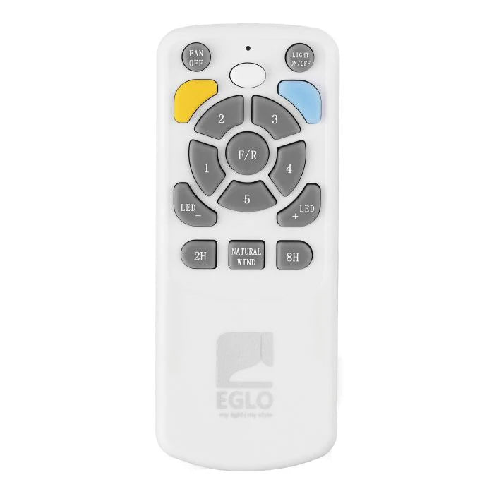 Eglo Noosa 60" DC Ceiling Fan With Teak Finish