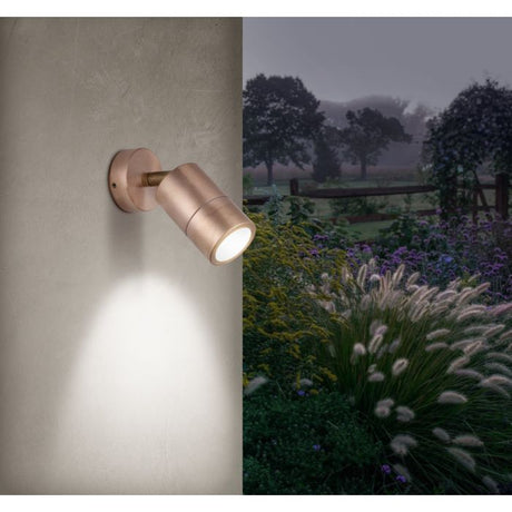 Eglo Fremantle Single Adjustable Wall Pillar Light