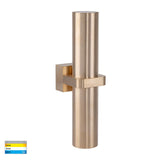Havit HV10591T Luz Solid Brass TRI Colour Up & Down Wall Pillar Lights