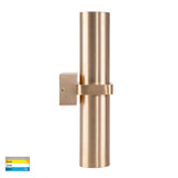 Havit HV10592T Luz Solid Brass TRI Colour Up & Down Wall Pillar Lights