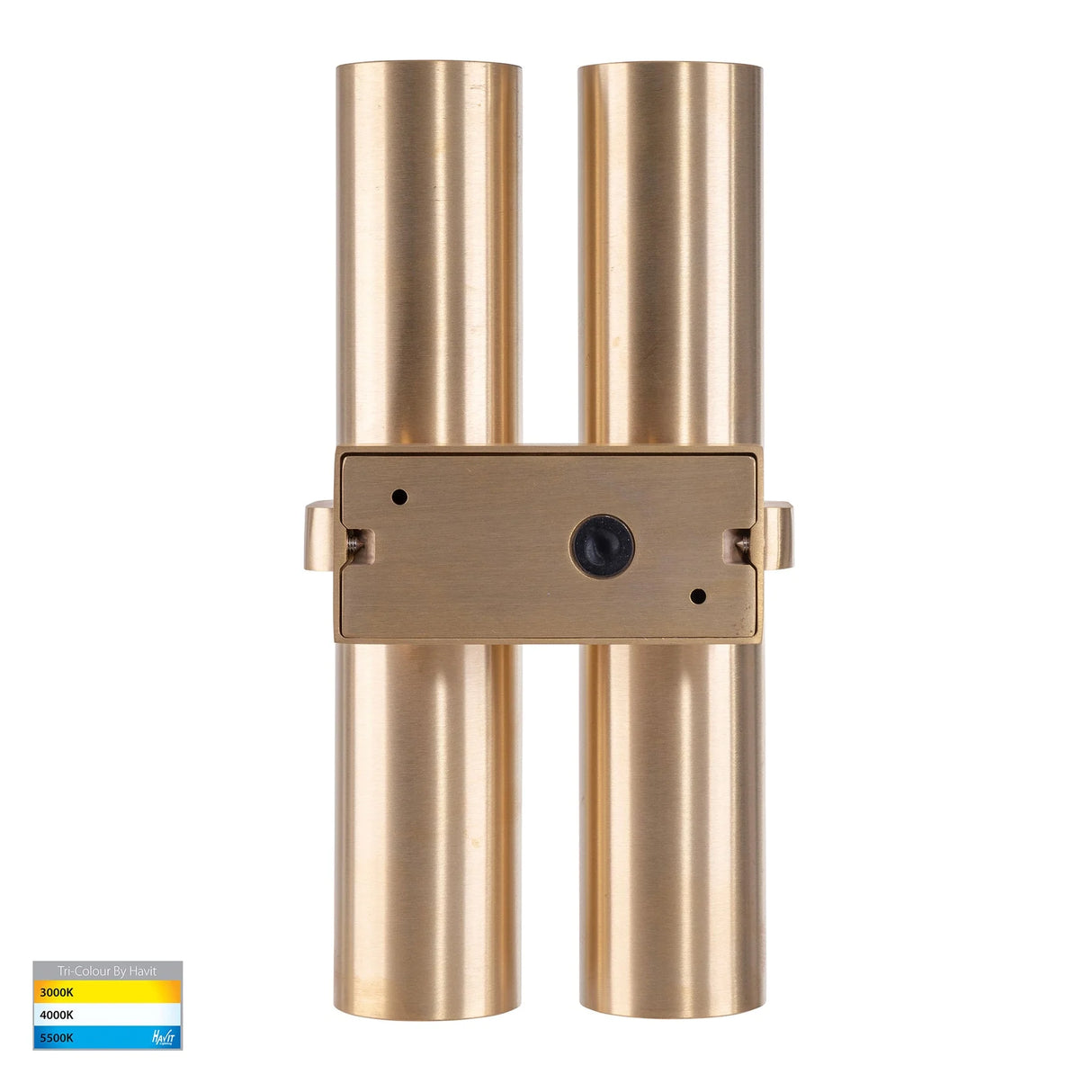 Havit HV10592T Luz Solid Brass TRI Colour Up & Down Wall Pillar Lights