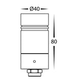 Havit HV1441T Lille Black TRI Colour LED Garden Spot Light