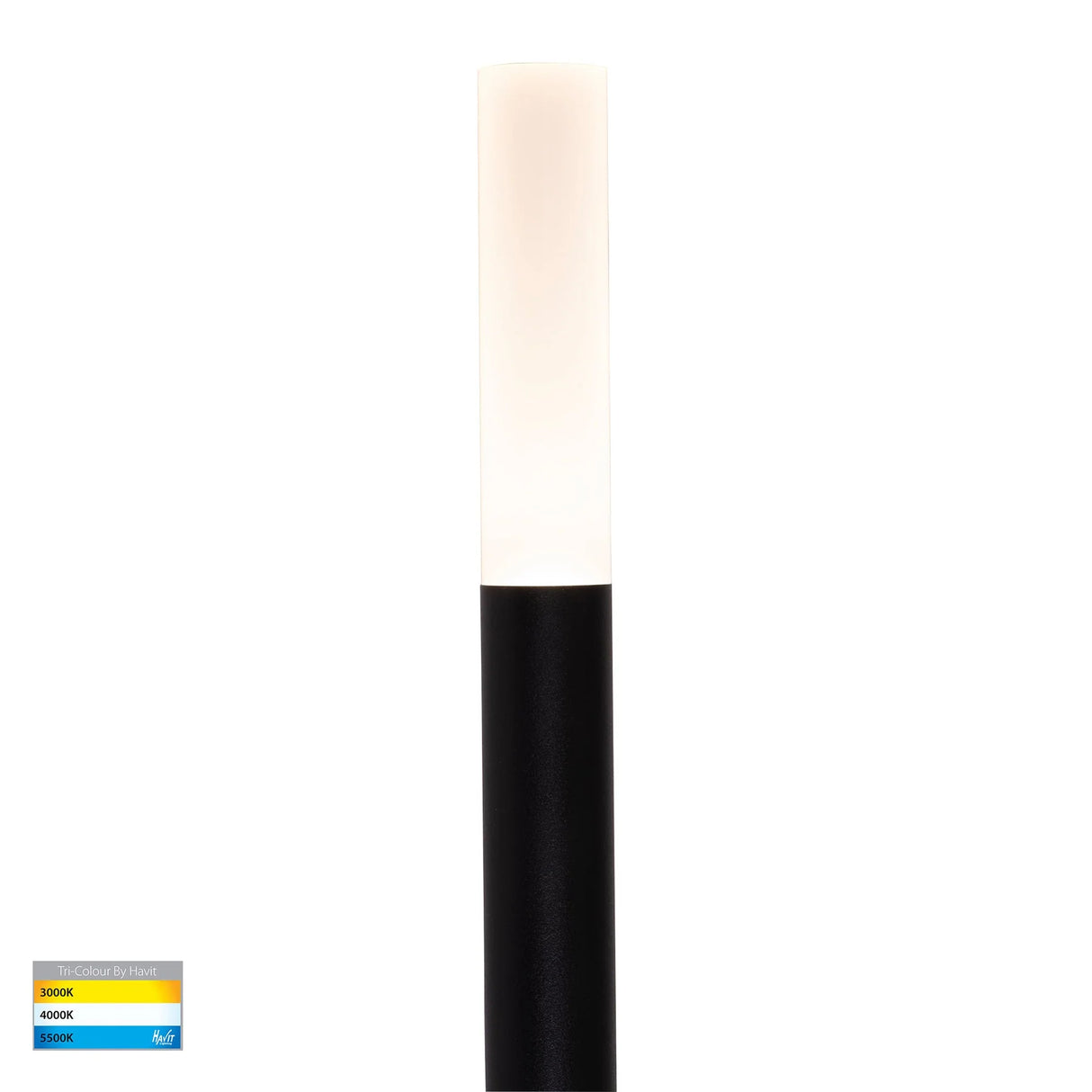Havit HV1515T-BLK-24V Drique Aluminium Black LED Bollard Spike Light