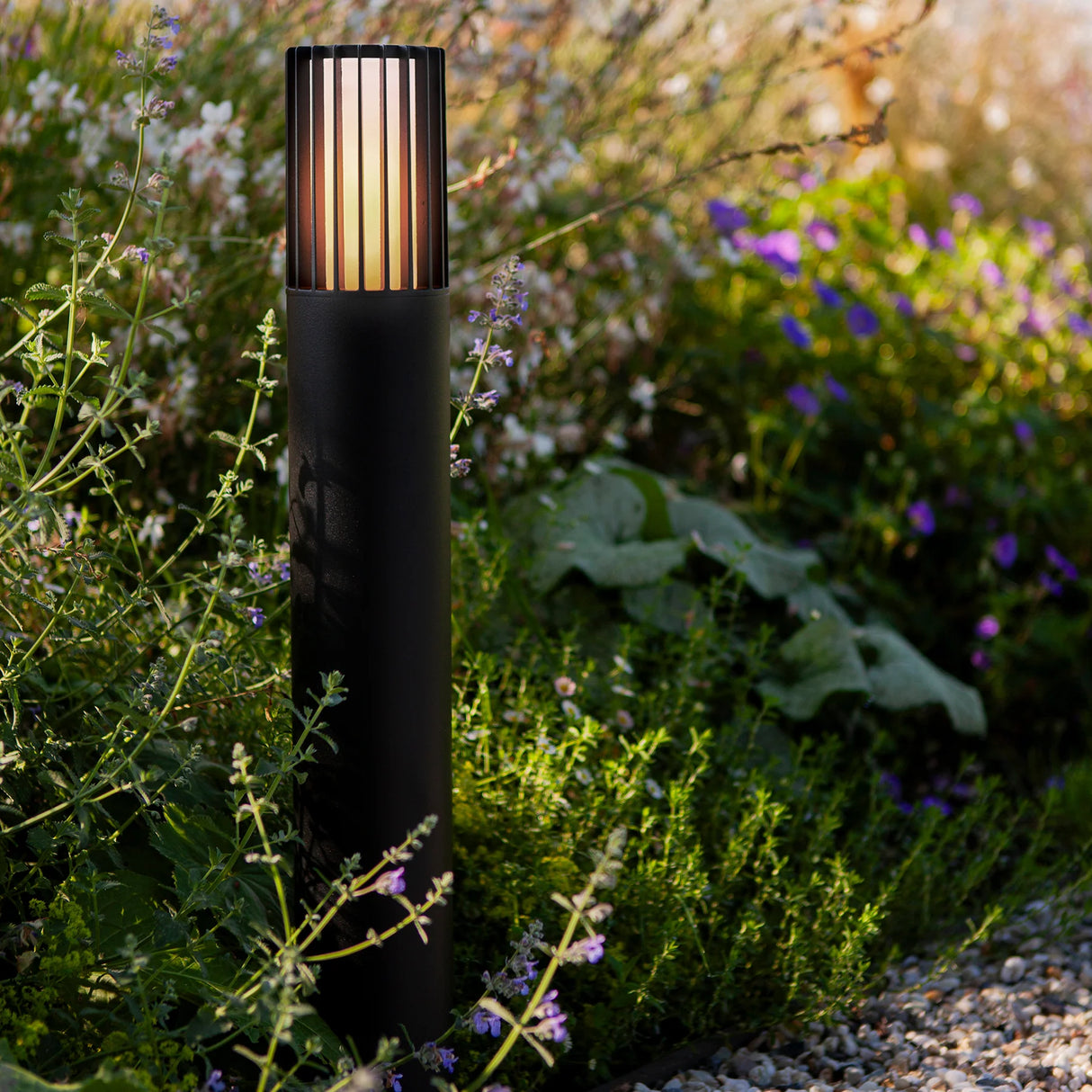 Havit HV1693T Tenac Aluminium Black Tri Colour LED Bollard Light