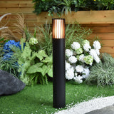 Havit HV1693T Tenac Aluminium Black Tri Colour LED Bollard Light