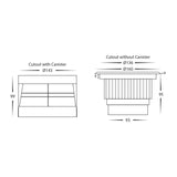Havit HV1832T-12V HV1832T-240V - Klip 316 Stainless Steel 10w LED Inground Light