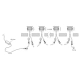 Havit HV2826RGBCW Flame 316 Stainless Steel RGBCW Deck Lights