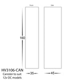 Havit HV3106T-WHT Paso White Recessed LED Step Light