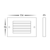 Havit HV3295T Ardam Solid Brass LED Step Light