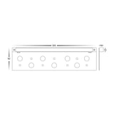 Havit HV3299T Preston Black LED Coping Light