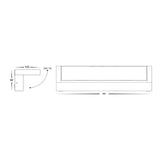 Havit HV3733T-BLK Locu Aluminium Black 36w Adjustable LED Floodlight