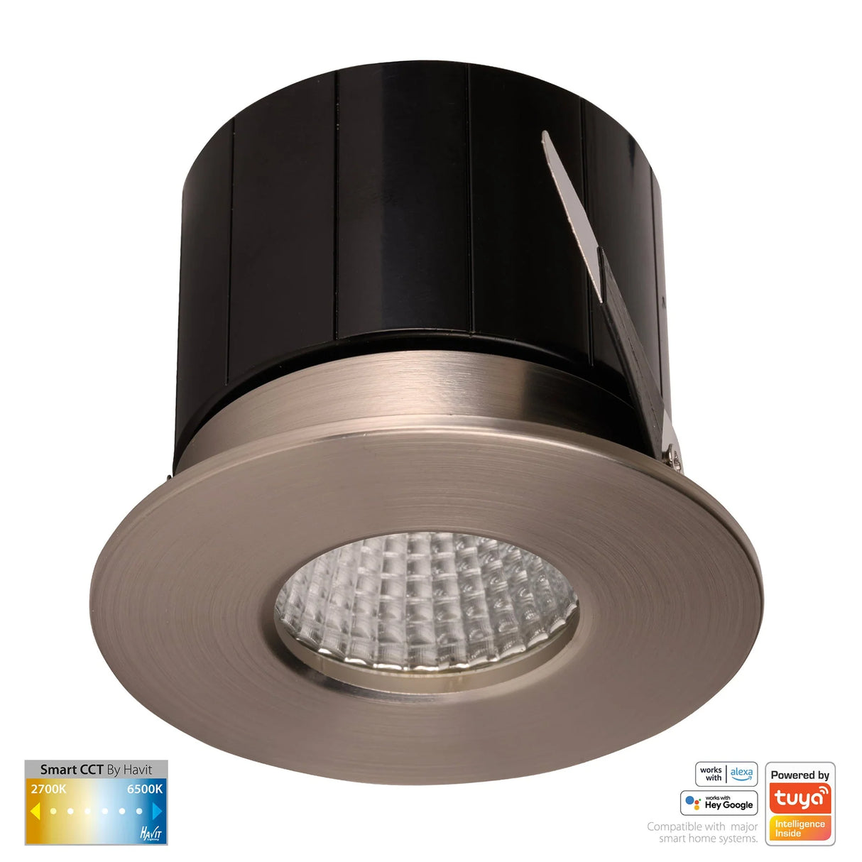 Havit HV5511CCT-NK Prime Nickel Coloured Fixed CCT WIFI LED Downlight