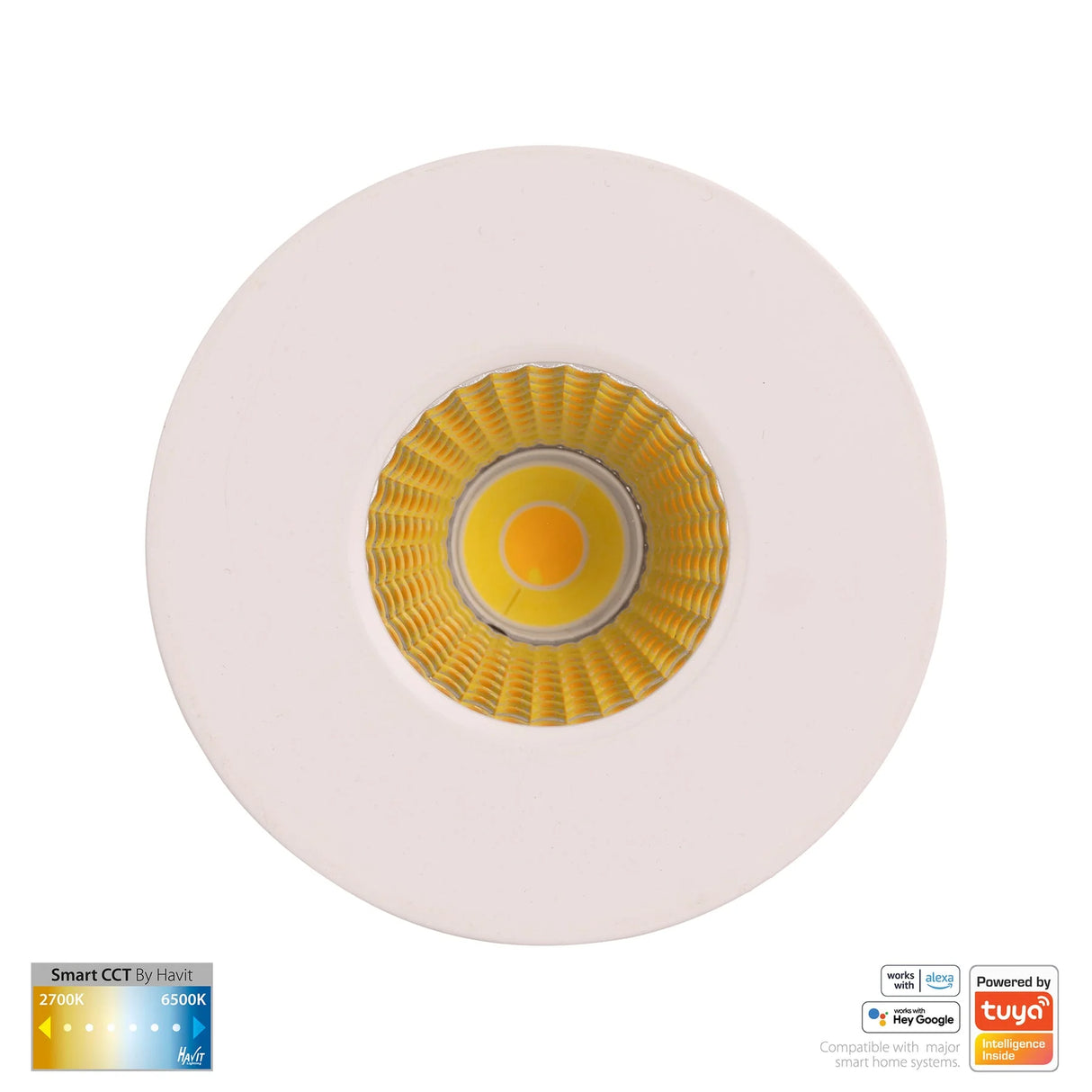 Havit HV5511CCT-WHT Prime White Fixed CCT WIFI LED Downlight