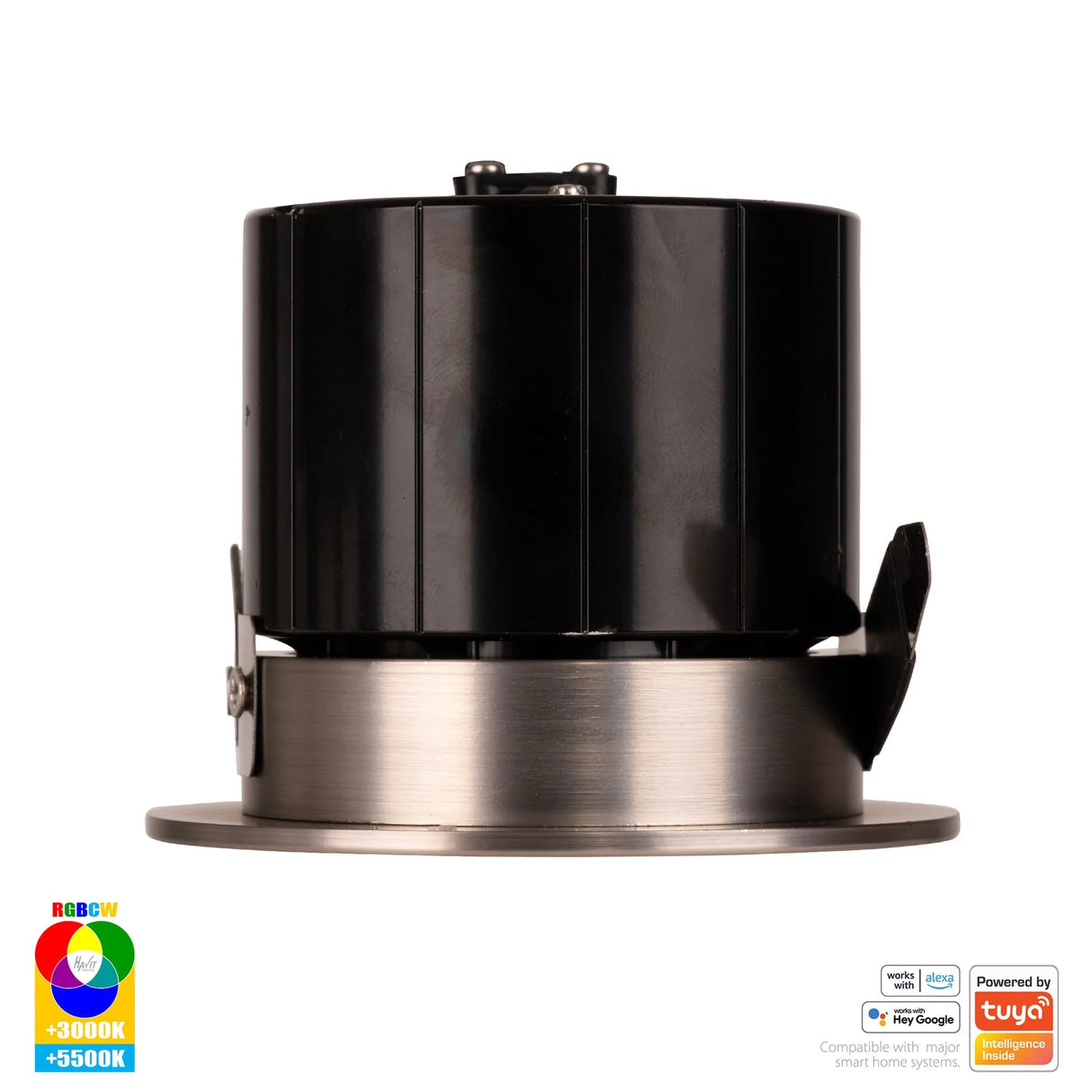Havit HV5511RGBCW-NK Prime Nickel Coloured Fixed RGBCW WIFI LED Downlight