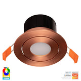 Havit HV5512RGBCW-CP Prime Copper Coloured Tilt RGBCW WIFI LED Downlight