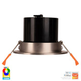 Havit HV5512RGBCW-NK Prime Nickel Coloured Tilt RGBCW WIFI LED Downlight