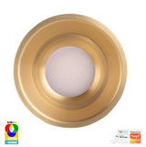 Havit HV5513RGBCW-BR Prime Brass Coloured Fixed Deep RGBCW WIFI LED Downlight