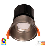 Havit HV5513RGBCW-NK Prime Nickel Coloured Fixed Deep RGBCW WIFI LED Downlight