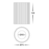 Havit HV5851S-BLK  HV5851S-BLK-12V Nella White 7w Surface Mounted LED Downlight