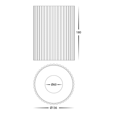 Havit HV5854S-WHT | HV5854S-WHT-12V Nella White 24w Surface Mounted LED Downlight