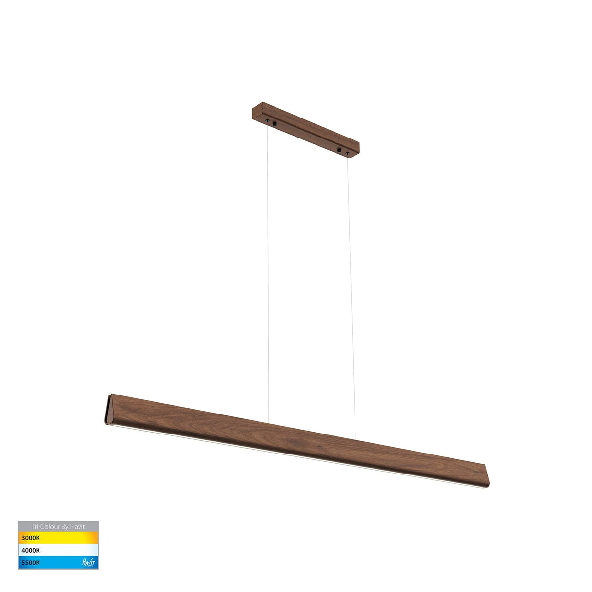 Havit HV6013T Opex Walnut Timber 1200mm Linear Pendant