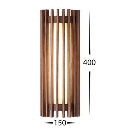 Havit HV8089T Orech Walnut Timber Wall Light