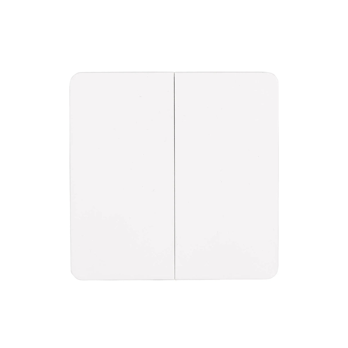 Havit HV9262 Two Gang White Wireless Self Powered Wall Switch