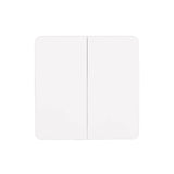 Havit HV9262 Two Gang White Wireless Self Powered Wall Switch