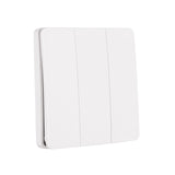 Havit HV9263 Three Gang White Wireless Self Powered Wall Switch