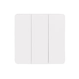 Havit HV9263 Three Gang White Wireless Self Powered Wall Switch