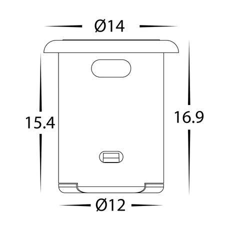 Havit HV9282 12-24v DC Black Touch Sensor