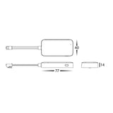 Havit HV9292 12-24v DC Seven Channel Splitter