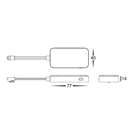 Havit HV9292 12-24v DC Seven Channel Splitter