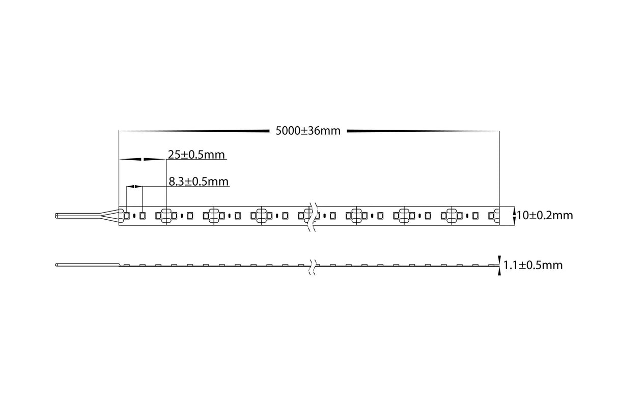 Havit HV9783 IP20 120 3K 24w IP20 LED Strip 3000k