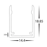 Havit HV9795 IP67 200 RGB 14.4w IP67 24v DC Side Bend HaviFlex Flexible Neon LED Strip